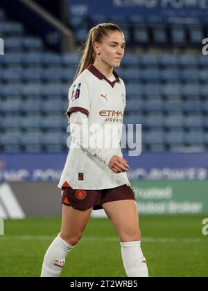 Leicester, Royaume-Uni. 21 octobre 2023. Leicester, Angleterre, 21 octobre 2023 : Jess Park (16 Manchester City) en action lors du match de Super League de Barclays FA Womens entre Leicester City et Manchester City au King Power Stadium à Leicester, Angleterre (Natalie Mincher/SPP) crédit : SPP Sport Press photo. /Alamy Live News Banque D'Images