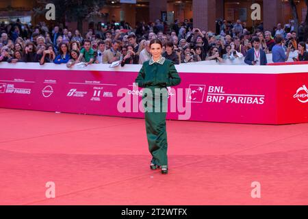 21 octobre 2023, Rome, RM, Italie : Juliette Binoche assiste au tapis rouge du film ''la passion de Dodin Bouffant'' lors de la quatrième soirée de la dix-huitième édition du Festival du film de Rome. (Image de crédit : © Matteo Nardone/Pacific Press via ZUMA Press Wire) USAGE ÉDITORIAL SEULEMENT! Non destiné à UN USAGE commercial ! Banque D'Images