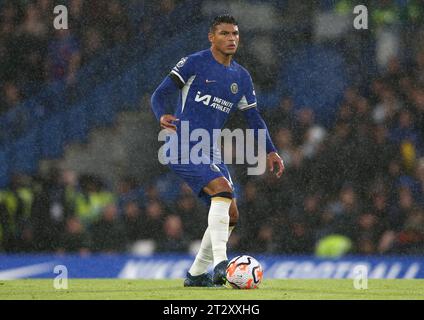 Thiago Silva de Chelsea. - Chelsea contre Arsenal, Premier League, Stamford Bridge Stadium, Londres, Royaume-Uni - 21 octobre 2023.. Usage éditorial uniquement - des restrictions DataCo s'appliquent Banque D'Images