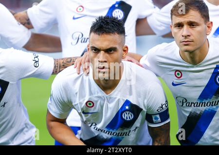 LAUTARO MARTINEZ du FC Inter lors du match de Serie A entre le Torino FC et le FC Inter le 21 octobre 2023 au Stade Olympique Grande Torino à Turin, IT Banque D'Images