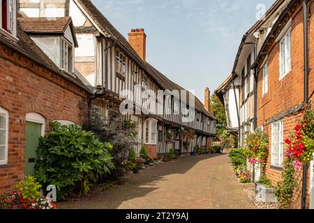 Malt Mill Lane, Stratford-upon-Avon, Warwickshire, Angleterre Banque D'Images