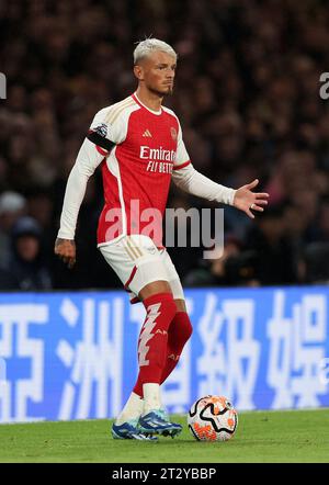 Londres, Royaume-Uni. 21 octobre 2023. Ben White d'Arsenal lors du match de Premier League à Stamford Bridge, Londres. Le crédit photo devrait se lire : David Klein/Sportimage crédit : Sportimage Ltd/Alamy Live News Banque D'Images