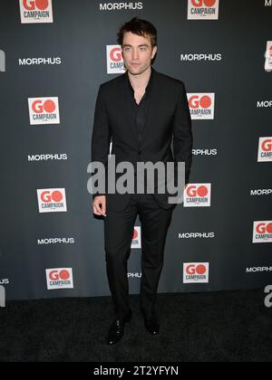 Hollywood, Californie, États-Unis. 21 octobre 2023. Robert Pattinson. GO Campaign s 17e gala annuel GO à Citizen News. Copyright photo : xBillyxBennight/AdMediax/MediaPunchx crédit : Imago/Alamy Live News Banque D'Images