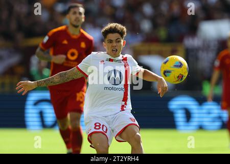 Rome, . 22 octobre 2023. Rome, Italie 22.10.2023 : en action lors du match de football Italie Serie A TIM 2023-2024 jour 9, entre AS Roma vs AC Monza au Stade Olympique de Rome. Crédit : Agence photo indépendante/Alamy Live News Banque D'Images