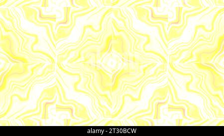 Peinture étalée jaune et rouge. Mouvement. Mise en évidence de la lumière faite dans l'infographie. Vidéos FullHD de haute qualité Banque D'Images