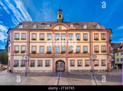 Hôtel de ville, place du marché, Neustadt an der Weinstraße, Palatinat, Rhénanie-Palatinat, Allemagne, Europe Banque D'Images