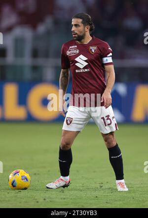 Turin, Italie. 21 octobre 2023. Ricardo Rodriguez du Torino FC pendant le match de Serie A au Stadio Grande Torino, Turin. Le crédit photo devrait se lire : Jonathan Moscrop/Sportimage crédit : Sportimage Ltd/Alamy Live News Banque D'Images