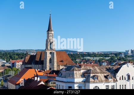 St. Église de Michel à Cluj-Napoca (Roumanie) Banque D'Images