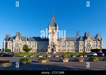 Palais de la Culture à Iasi (Roumanie) Banque D'Images