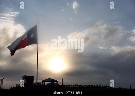 Austin, États-Unis. 22 octobre 2023. Atmosphère du circuit. Championnat du monde de Formule 1, Rd 19, Grand Prix des États-Unis, dimanche 22 octobre 2023. Circuit des Amériques, Austin, Texas, États-Unis. Crédit : James Moy/Alamy Live News Banque D'Images