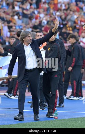 Rome, Italie, 22 octobre 2023 Bruno Conti au Roma vs Monza Serie A football Match Credit:Roberto Ramaccia/Alamy Live News Banque D'Images