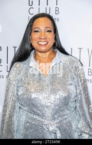 Los Angeles, États-Unis. 22 octobre 2023. Dr. Nanotchka Chumley, DO assiste à la 42e allocation annuelle de charité et de bourse au City Club à California Plaza, Los Angeles, CA octobre 22, 2023 crédit : Eugene Powers/Alamy Live News Banque D'Images