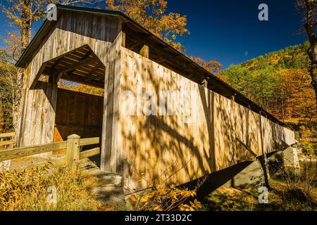 Pont couvert de Scott   Townshend, Vermont, Etats-Unis Banque D'Images