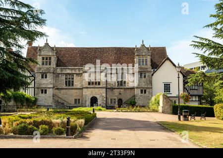 Palais de l'archevêque, Maidstone, Kent, Angleterre Banque D'Images