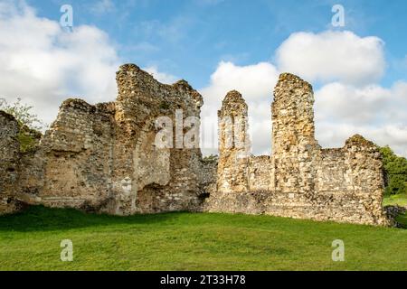 Ruines de l'abbaye de Waverley, Farnham, Surrey, Angleterre Banque D'Images