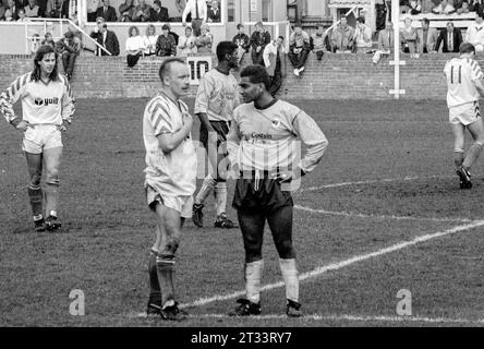 Hartlepool United contre Northampton Town 1991 Banque D'Images