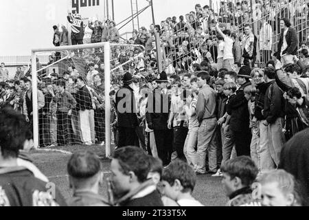 Hartlepool United contre Northampton Town 1991 Banque D'Images