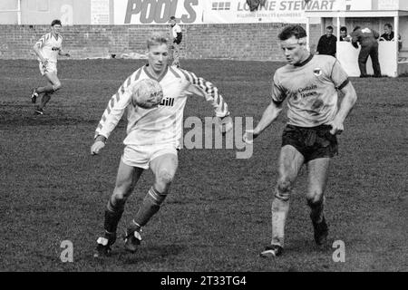 Hartlepool United contre Northampton Town 1991 Banque D'Images