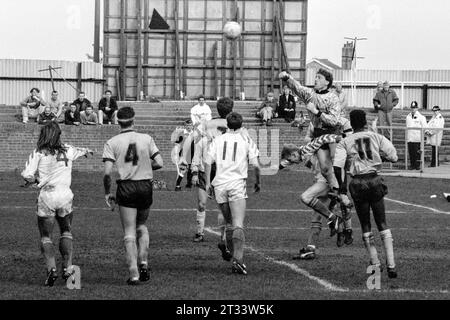 Hartlepool United contre Northampton Town 1991 Banque D'Images