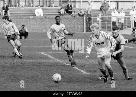 Hartlepool United contre Northampton Town 1991 Banque D'Images