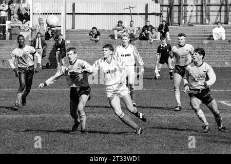 Hartlepool United contre Northampton Town 1991 Banque D'Images