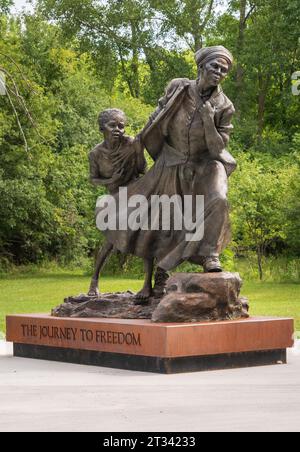 Le Harriett Tubman National Historical Park à Auburn New York Banque D'Images