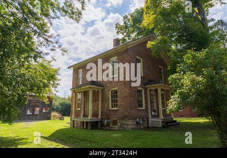 Le Harriett Tubman National Historical Park à Auburn New York Banque D'Images