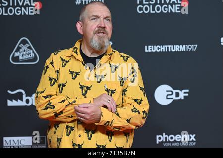 Schauspieler Dietmar Bär kommt zum projection des films Tatort Pyramide beim 33. Festival du film Cologne, FFCGN in den Kölner Filmpalast *** l'acteur Dietmar Bär vient à la projection du film Tatort Pyramide au Festival du film de Cologne 33, FFCGN au Filmpalast de Cologne crédit : Imago/Alamy Live News Banque D'Images