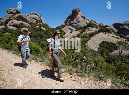 SUR LES TRACES D’ANTONIO GANDI EN CATALOGNE Banque D'Images