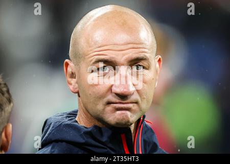 Saint Denis, France. 21 octobre 2023. Steve BORTHWICK d'Angleterre lors de la coupe du monde 2023, demi-finale de rugby à XV entre l'Angleterre et l'Afrique du Sud le 21 octobre 2023 au Stade de France à Saint-Denis près de Paris, France - photo Matthieu Mirville/DPPI crédit : DPPI Media/Alamy Live News Banque D'Images