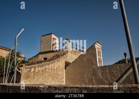 Capdepera torvo, Majorque, Espagne Banque D'Images