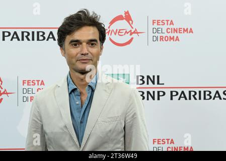 Rome, Italie. 23 octobre 2023. Paolo Briguglia assiste au photocall du film “I Leoni di Sicilia” lors du 18e Festival du film de Rome à l’Auditorium Parco Della Musica le 23 octobre 2023 à Rome, Italie. Crédit : Live Media Publishing Group/Alamy Live News Banque D'Images