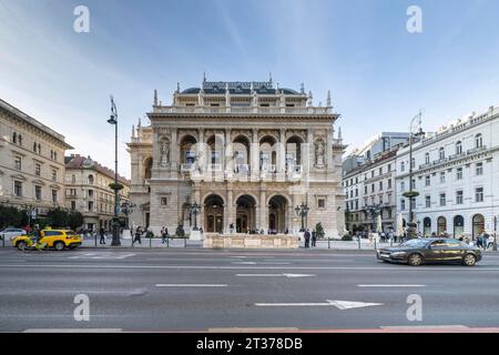 Opéra, Budapest, Hongrie Banque D'Images