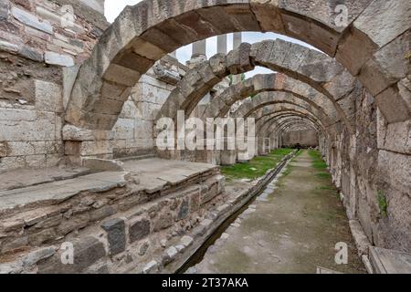 L'Agora de Smyrne, Agora d'Izmir, région égéenne de Turquie Banque D'Images