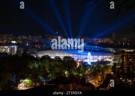 Le festival de musique Untold, à Cluj-Napoca, le 4 août 2022. Banque D'Images