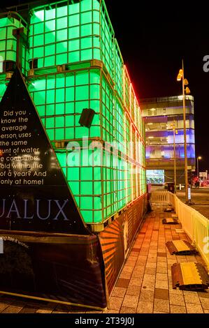 L'événement annuel Lightpool à Blackpool illuminaion.Aqualux la fonction d'éclairage écologique Banque D'Images