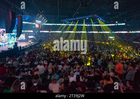 Première édition Discoteca 90, Cluj-Napoca, vendredi 15 septembre 2023. Banque D'Images