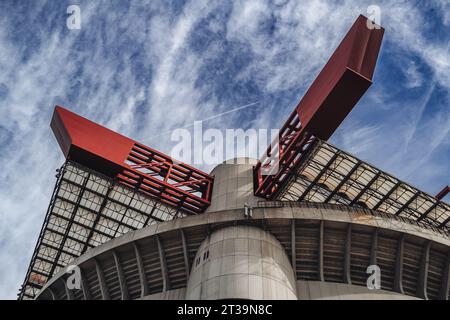 Milan, Italie - octobre 2023 : l'emblématique stade San Siro Banque D'Images