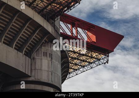 Milan, Italie - octobre 2023 : l'emblématique stade San Siro Banque D'Images