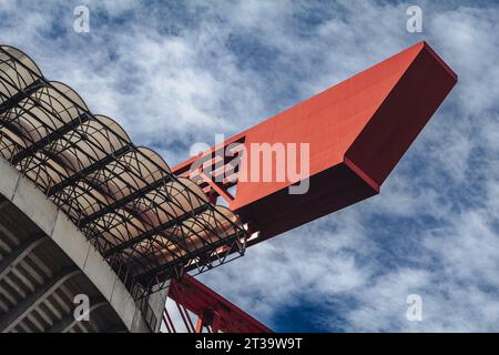 Milan, Italie - octobre 2023 : l'emblématique stade San Siro Banque D'Images