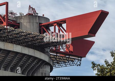 Milan, Italie - octobre 2023 : l'emblématique stade San Siro Banque D'Images