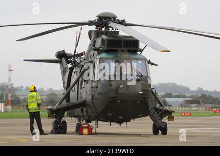 Westland, Sea King, HC4, ZA314, G-CMDO. ARN, Yeovilton, Banque D'Images