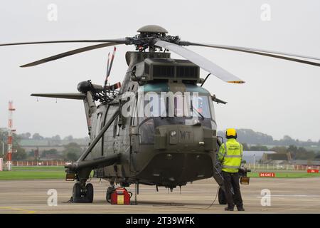 Westland, Sea King, HC4, ZA314, G-CMDO. ARN, Yeovilton, Banque D'Images