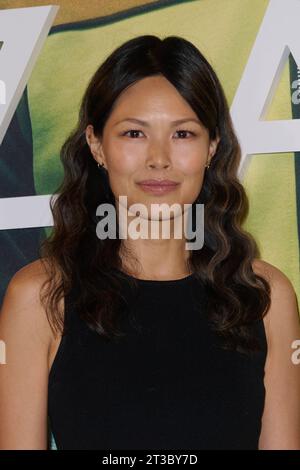 Londres, Royaume-Uni . 24 octobre 2023 . Elaine Tan photographiée lors des arrivées de la première DU PROJET LAZARUS S2 UK au BFI Southbank. Crédit : Alan D West/EMPICS/Alamy Live News Banque D'Images