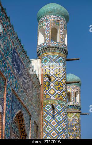 Kokand, Ouzbékistan - 24 octobre 2023 : façade du palais Khudayar Khan ...