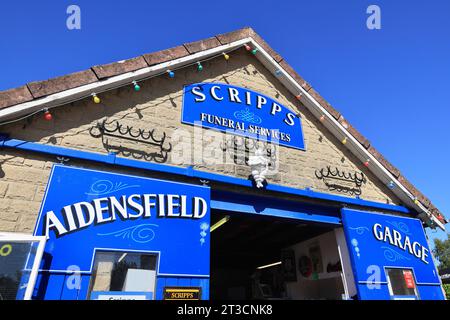 Goathland le lieu de la fiction Aidensfield dans Heartbeat, le drame policier populaire des années 60, sur les Yorkshire Moors, Royaume-Uni Banque D'Images