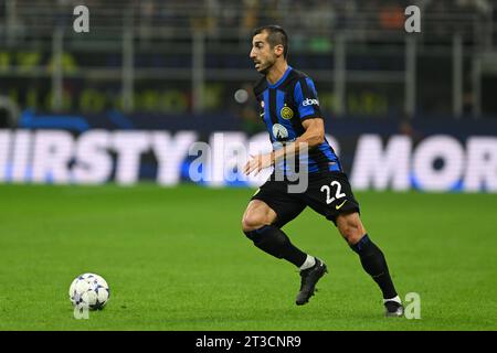 Inter FC Internazionale et FC Salzburg Group D - UEFA Champions League 2023/24 match, le 24 octobre 2023, au stade Giuseppe Meazza San Siro Siro à Milan, Italie Banque D'Images