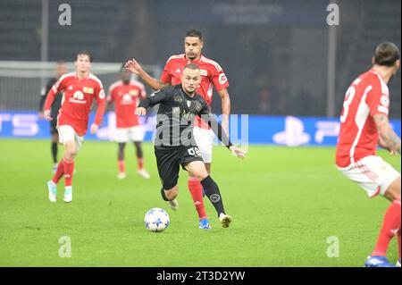 Berlin, Allemagne. 24 octobre 2023. Berlin, Allemagne. Octobre 24 2023 : pendant le match Ligue des champions - 1.FC Union Berlin - SSC Napoli - Olympiastadion Berlin. Berlin, Allemagne. (Ryan Sleiman / SPP) crédit : SPP Sport Press photo. /Alamy Live News Banque D'Images