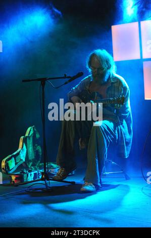 Le 20 mai 2022, Charlie Parr se produit à future Yard, Birkenhead, Liverpool, Royaume-Uni. Crédit : David Bronstein/ Alamy stock Banque D'Images