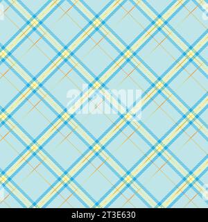 Motif de fond textile tartan sous forme vectorielle ; tissu à carreaux sans couture Illustration de Vecteur